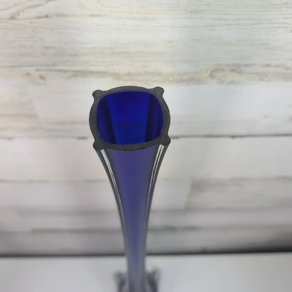Cobalt Blue Eiffel Tower Bud Vase 24